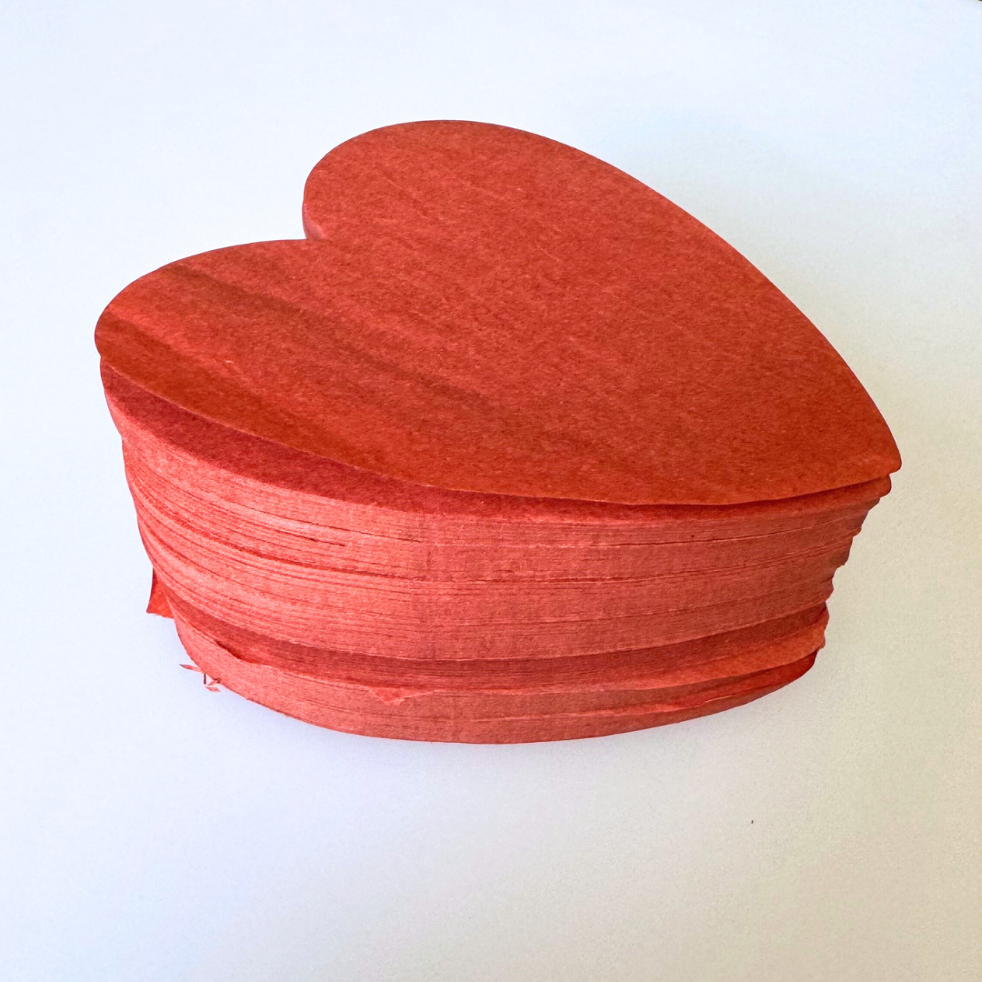 Papel Confetti Corazón Rojo 5K Fx
