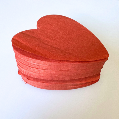 Papel Confetti Corazón Rojo 5K Fx
