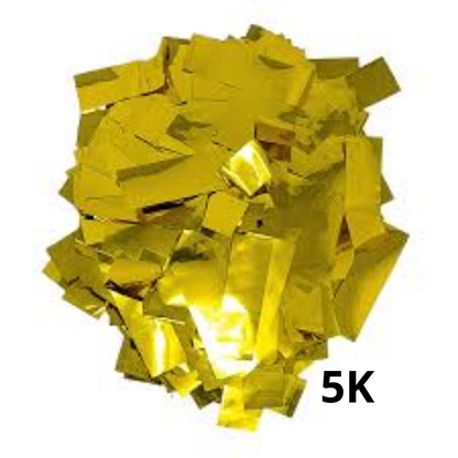 Papel Confetti Dorado 5 Kilos
