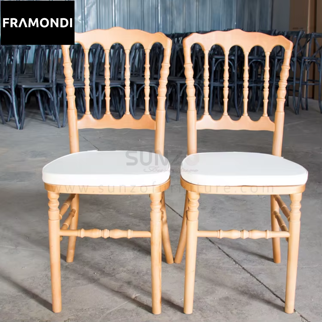 Silla Napoleon Madera Natural