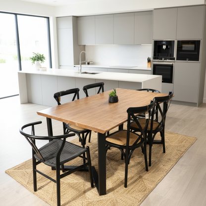 Mesa Filippa Roble 6P 160X100 Cm Mesa