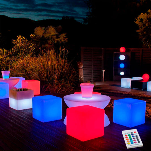 Cubo Led 50X50 Cm Mueble Led