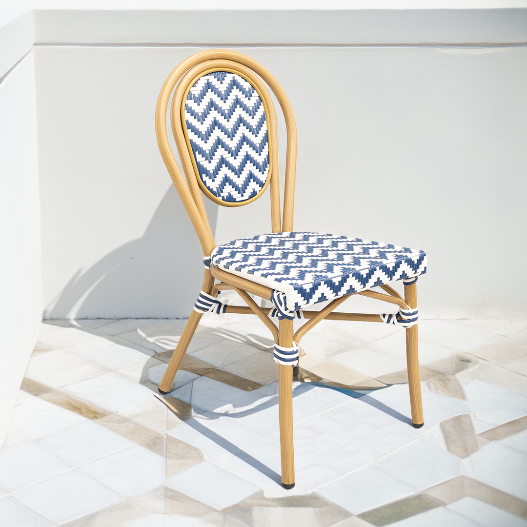 Silla Parisina (S/B) Azul Bicolor Sillas