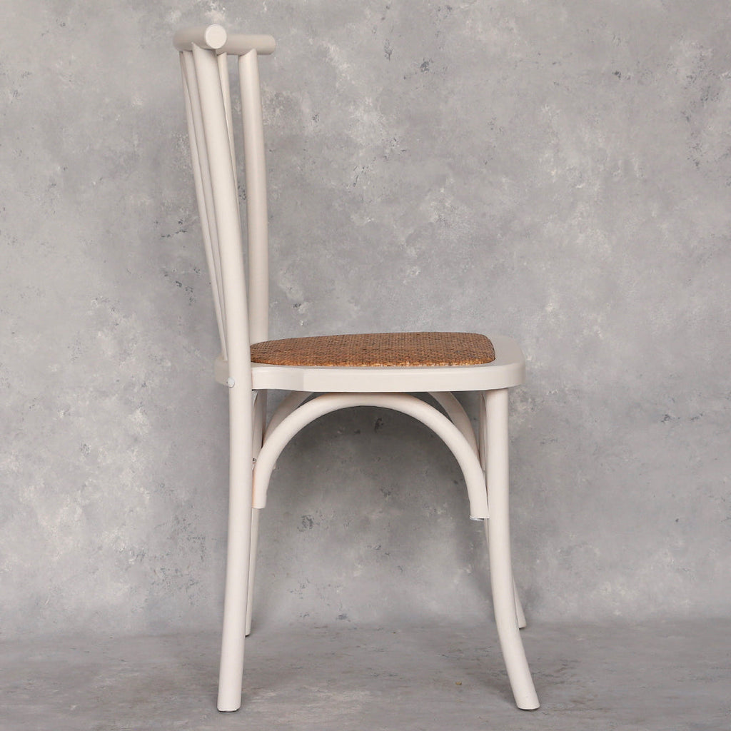 Silla Crosswood Blanca Sillas