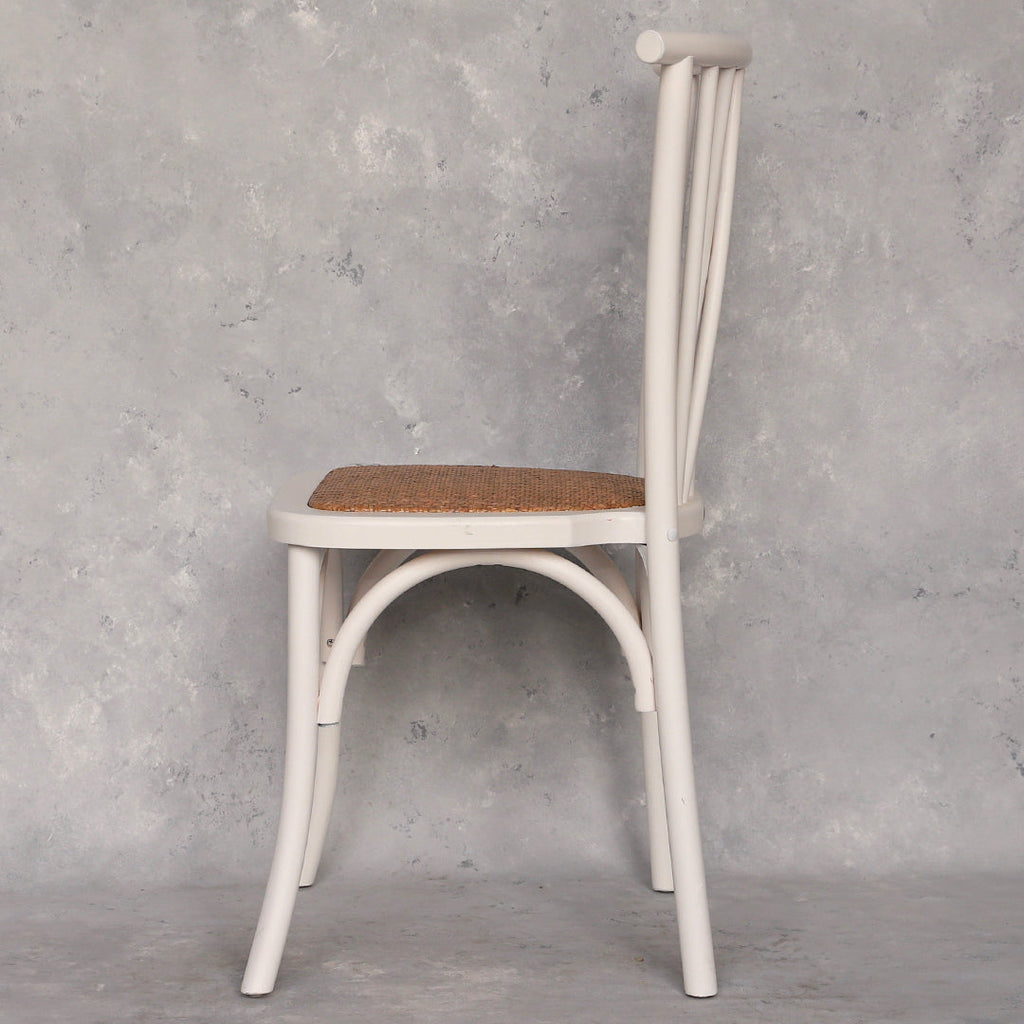 Silla Crosswood Blanca Sillas