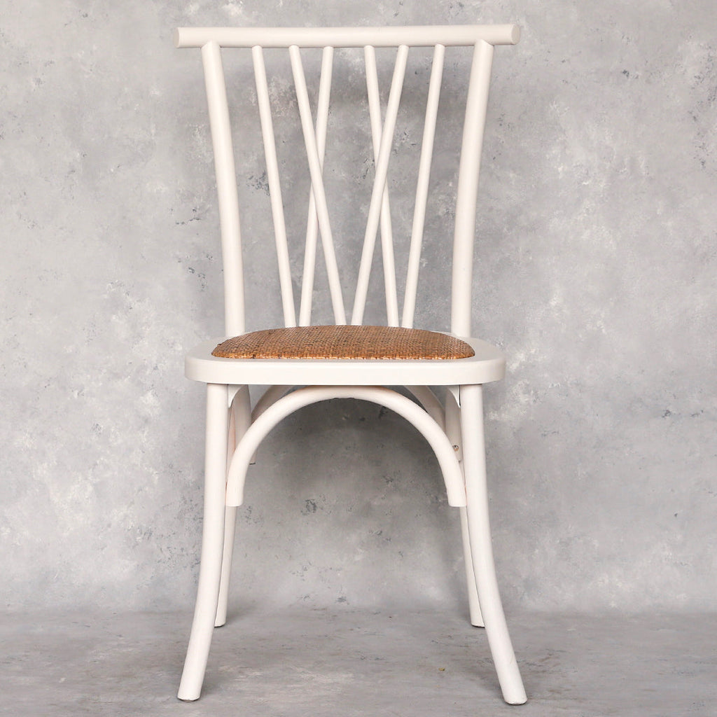 Silla Crosswood Blanca Sillas