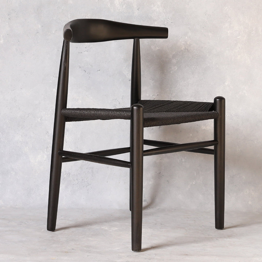 Silla Elbow Black Sillas