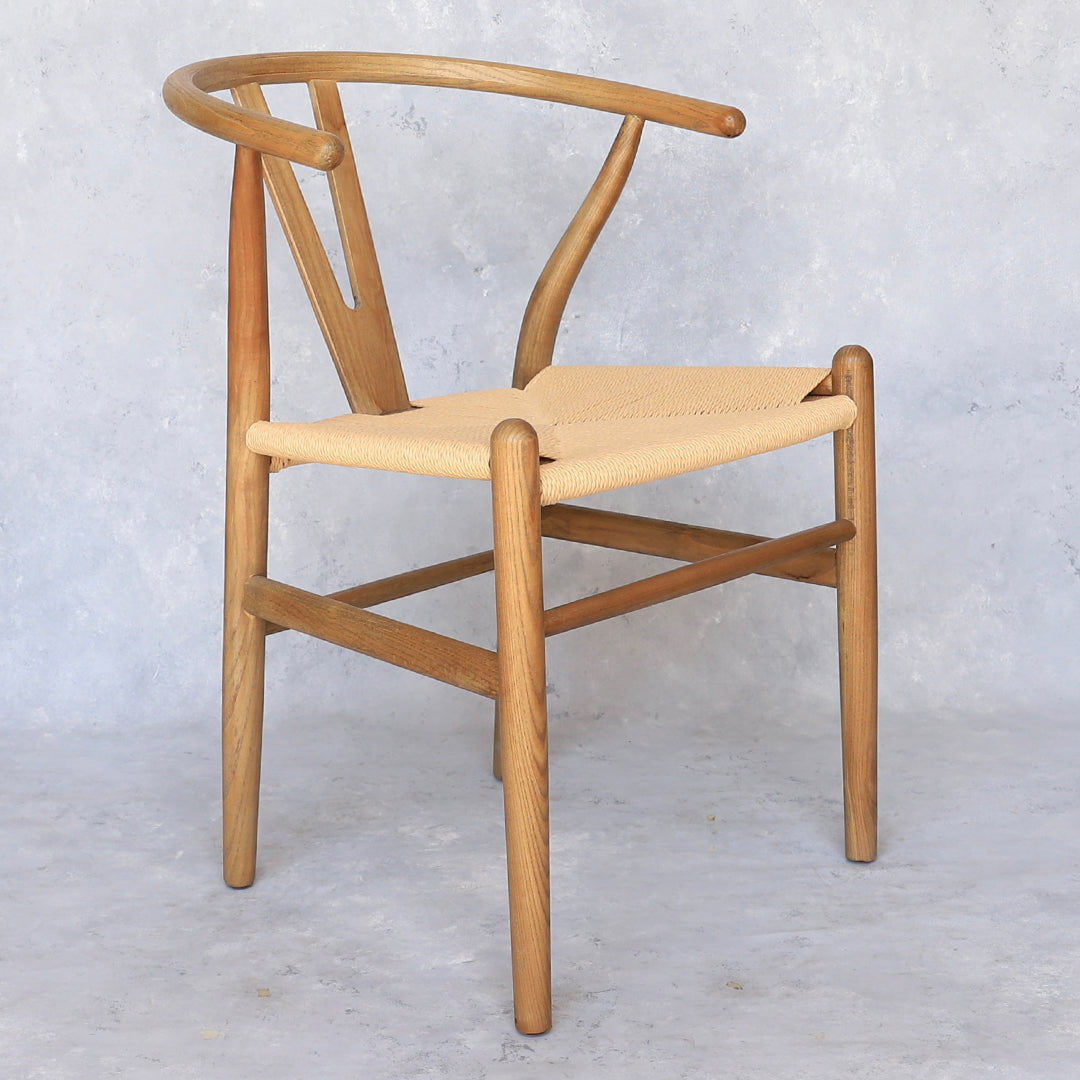 Silla Wishbone Roble Sillas