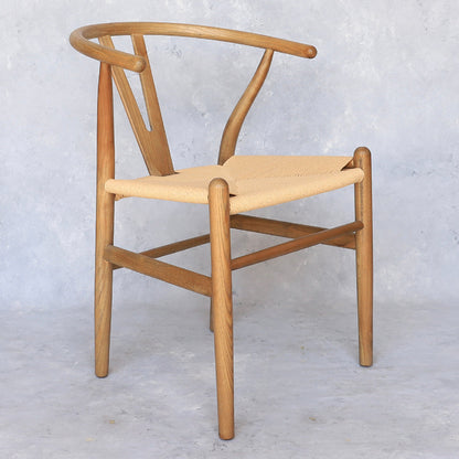 Silla Wishbone Roble Sillas