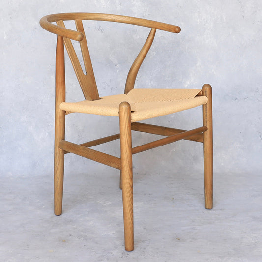 Silla Wishbone Roble Sillas