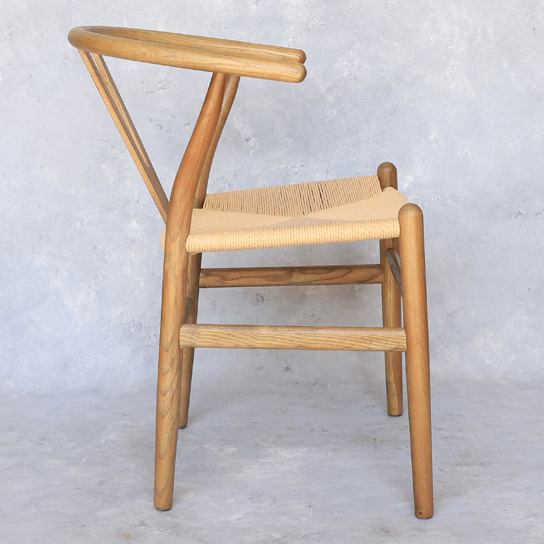 Silla Wishbone Roble Sillas