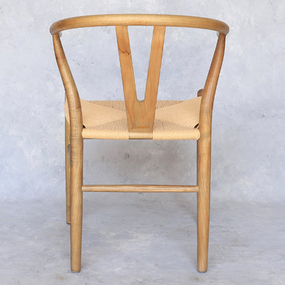 Silla Wishbone Roble Sillas