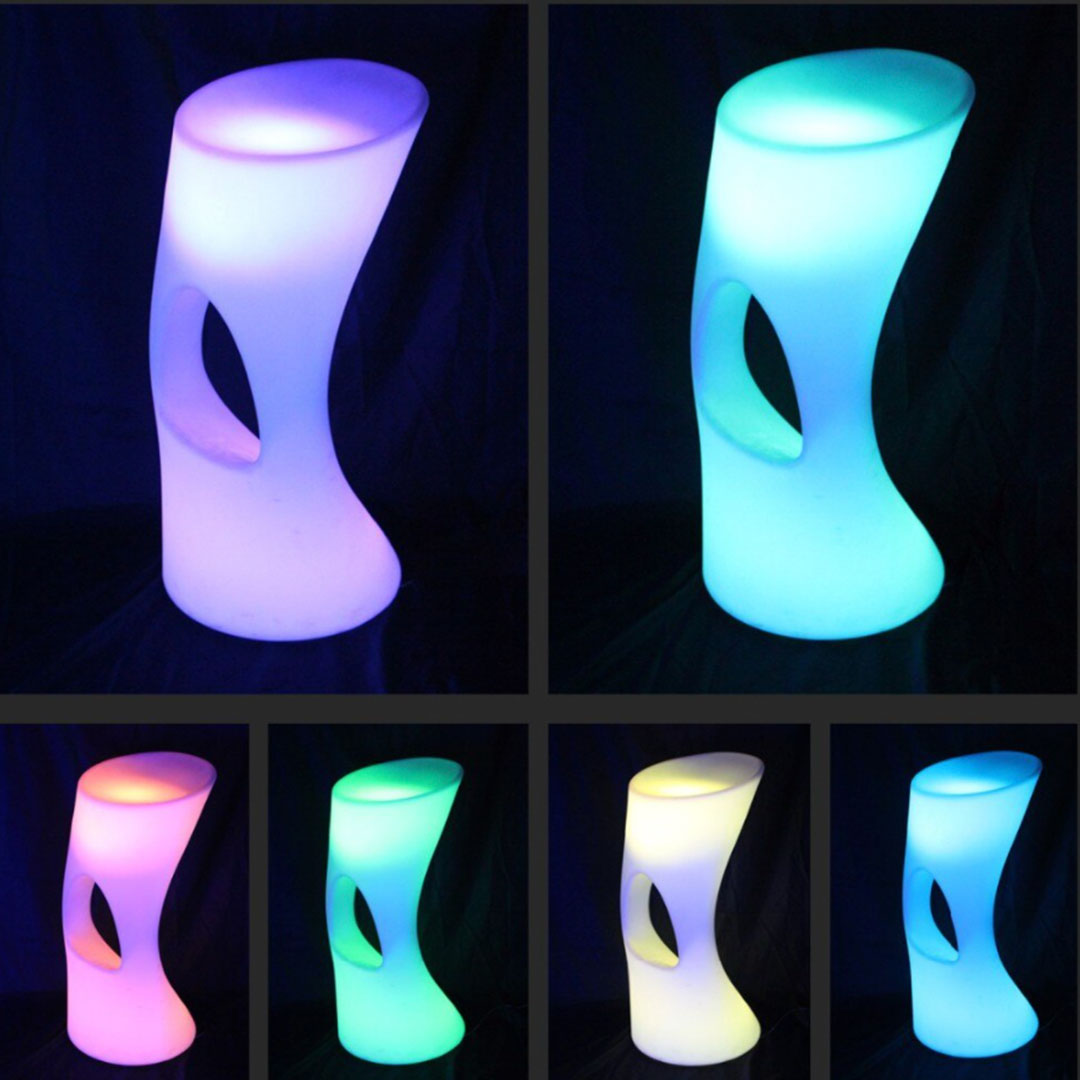 Silla Bar Led 37X39X81 Cm Mueble Led