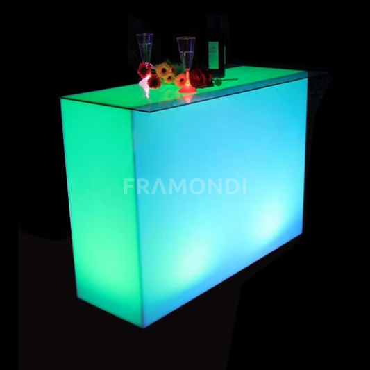 Bar Recto Led 120X40X90 Cm Mueble Led