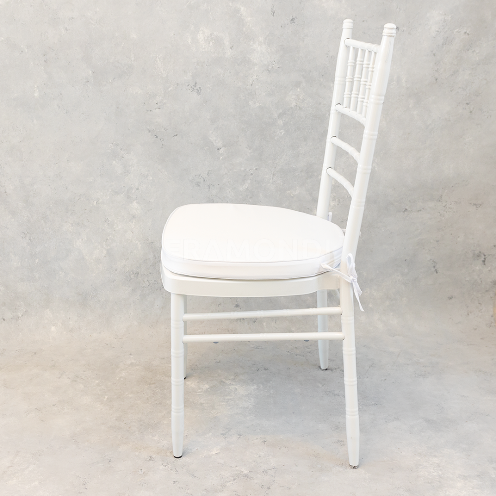 Cojin Blanco Chiavari 40Mm