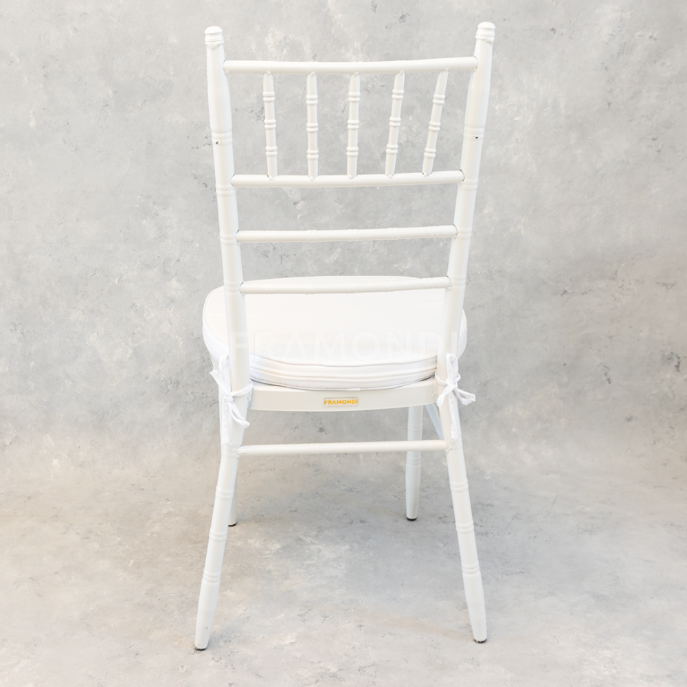 Cojin Blanco Chiavari 40Mm