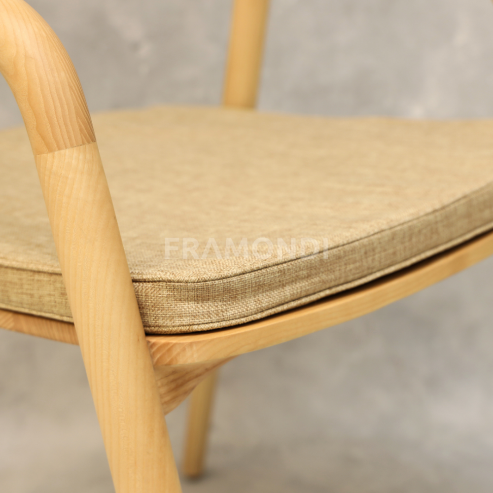 Cojin Silla Matilda Lino Beige 30Mm