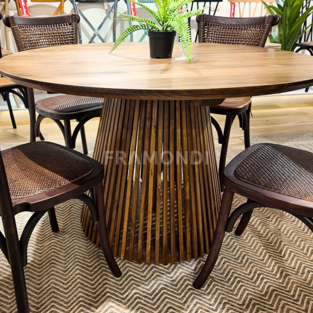 Comedor Martina Encina 120Cm + 4 Sillas Sienna Mesa