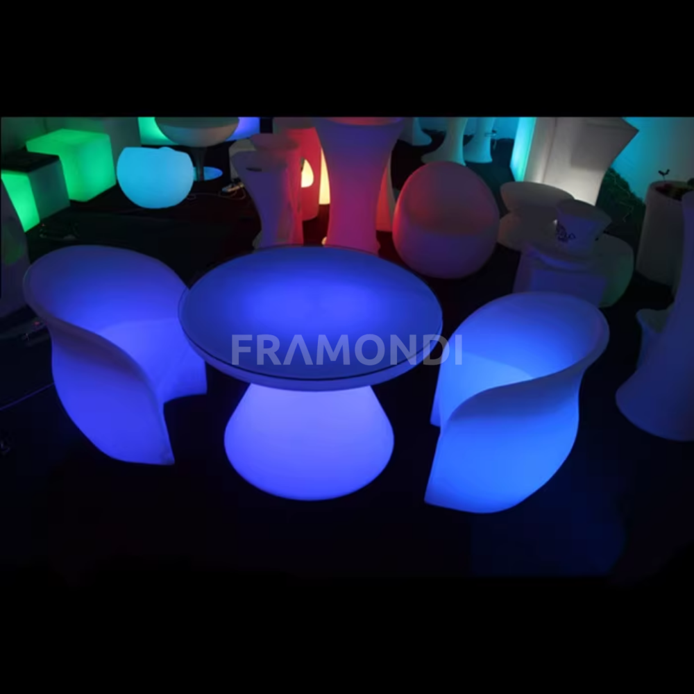 Mesa Led 100X70 Cm Mueble Led