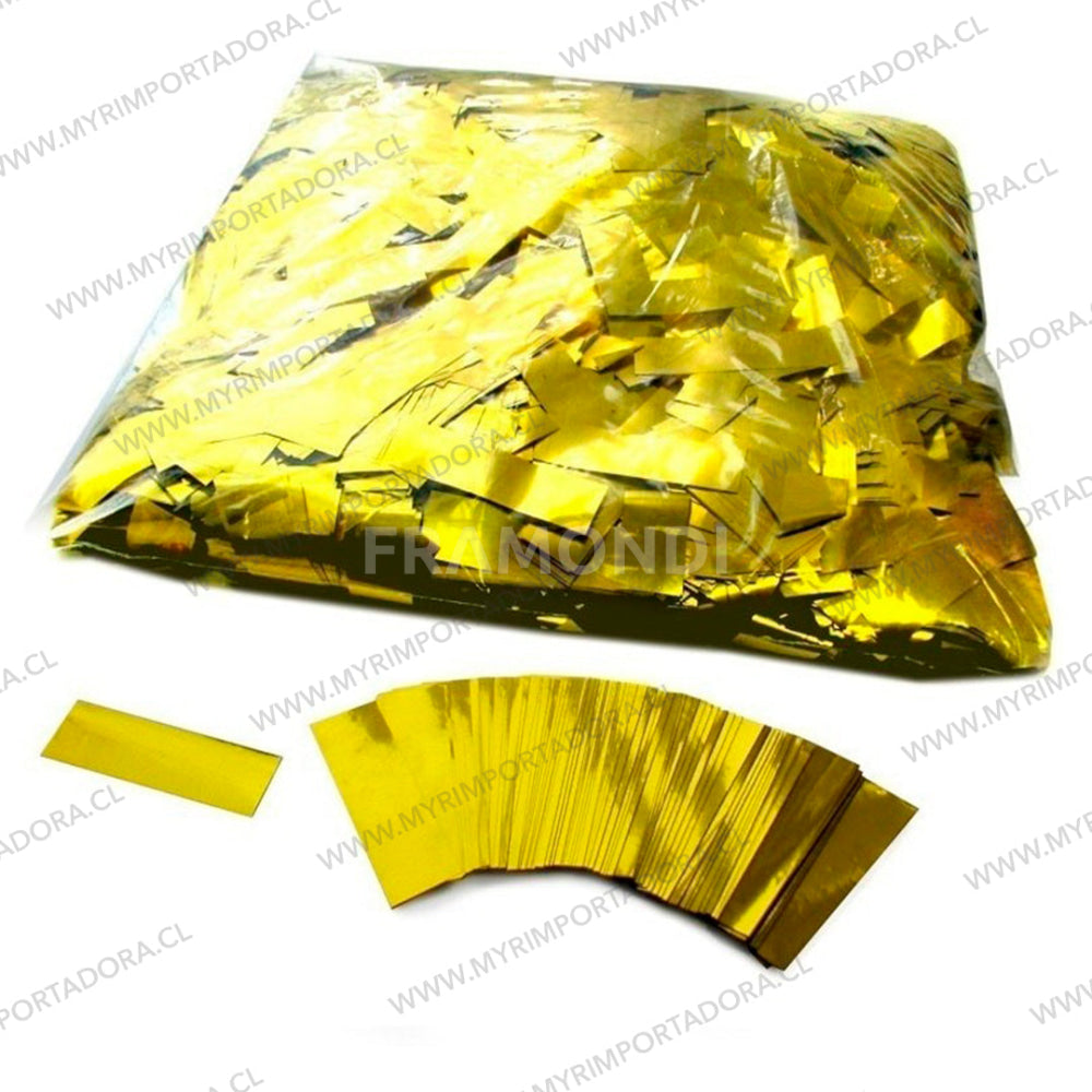 Papel Confetti Dorado 5 Kilos Fx
