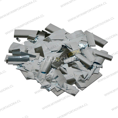 Papel Confetti Plateado 5 Kilos Fx