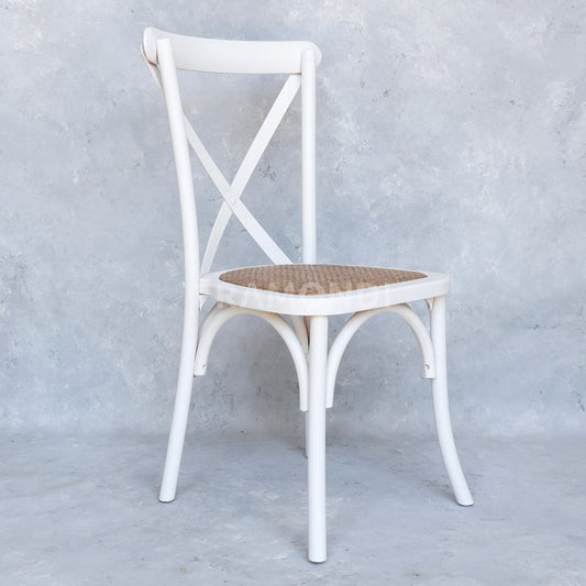 Silla Crossback Blanca Sillas