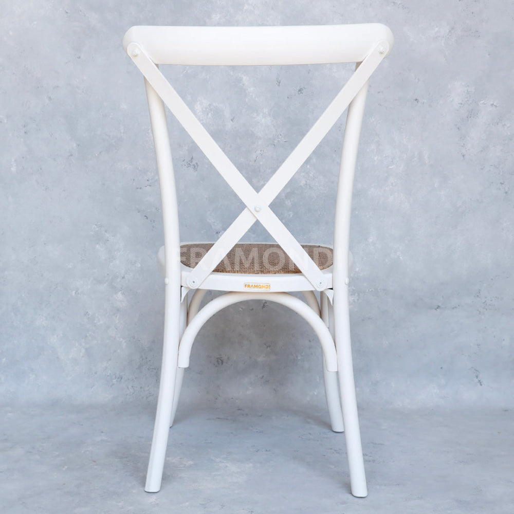 Silla Crossback Blanca Sillas