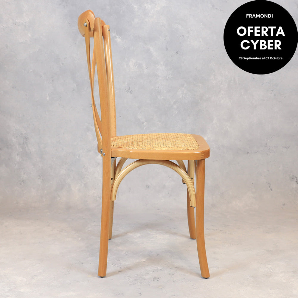 Silla Crossback Natural Sillas