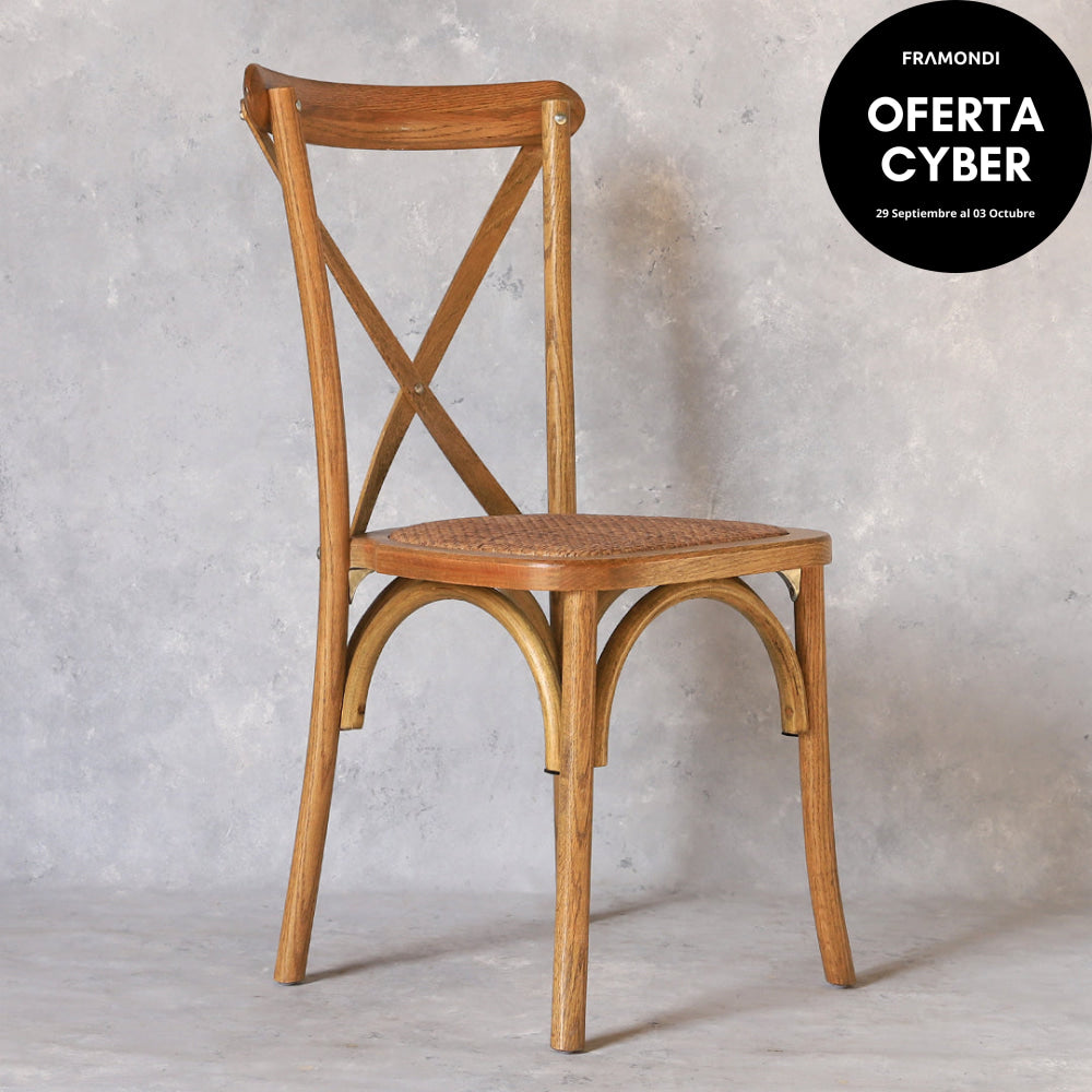 Silla Crossback Oak Sillas