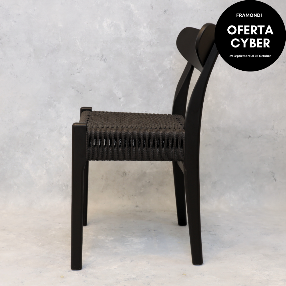 Silla Dante Black Sillas