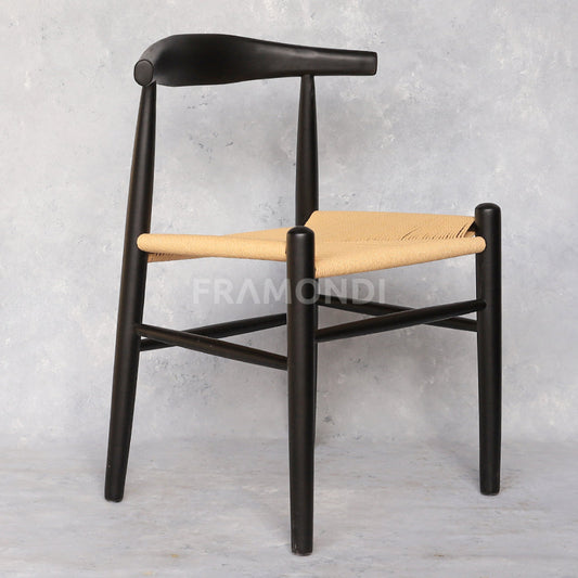 Silla Elbow Negra Sillas