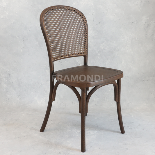 Silla Leandra Resina Brown Sillas