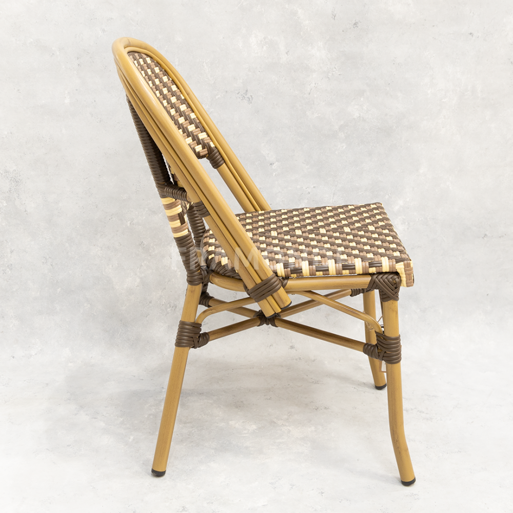 Silla Parisina (S/B) Café Y Crema Sillas