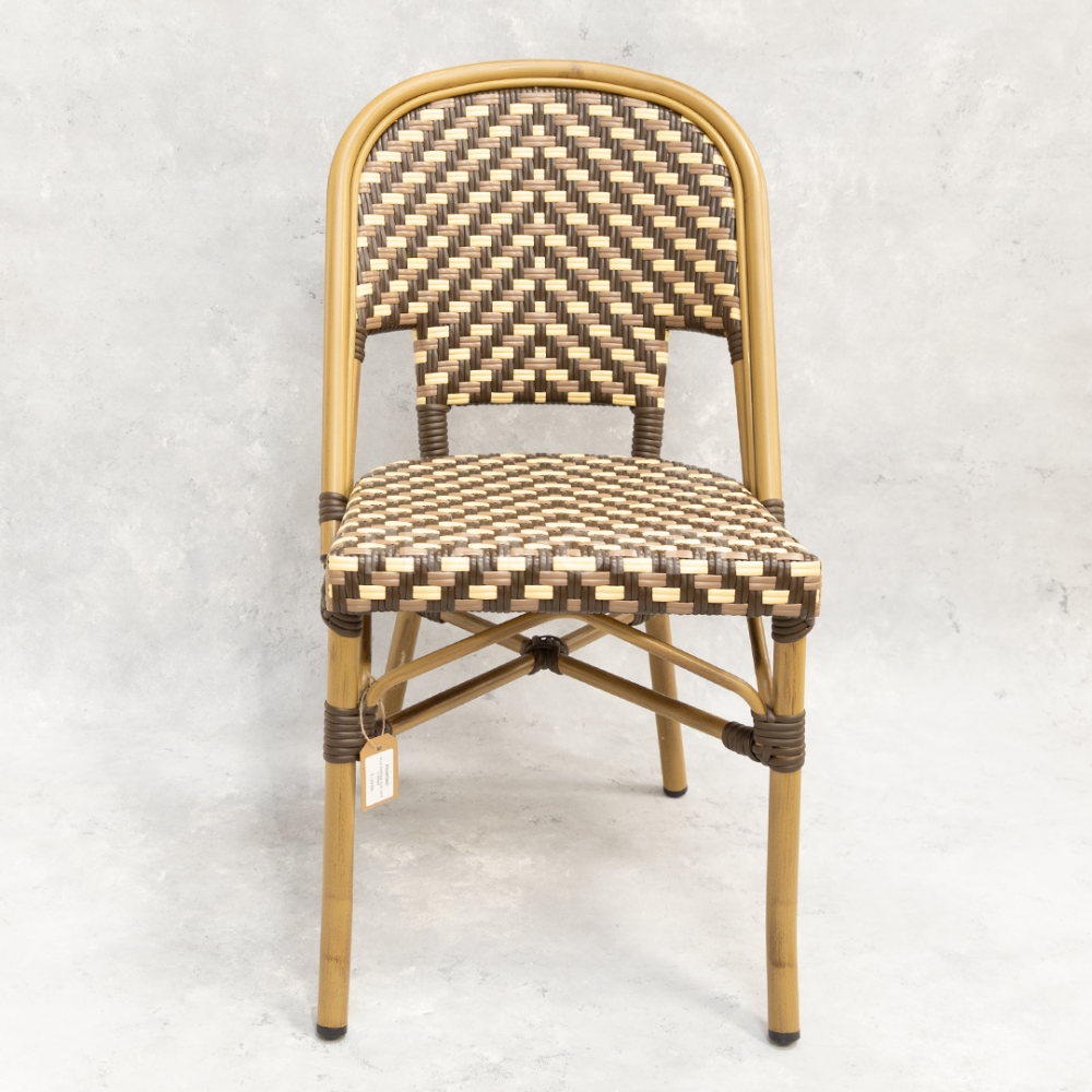 Silla Parisina (S/B) Café Y Crema Sillas