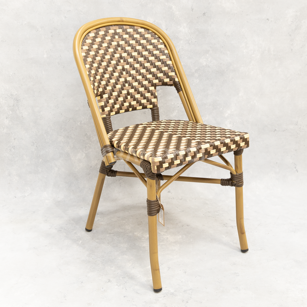 Silla Parisina (S/B) Café Y Crema Sillas