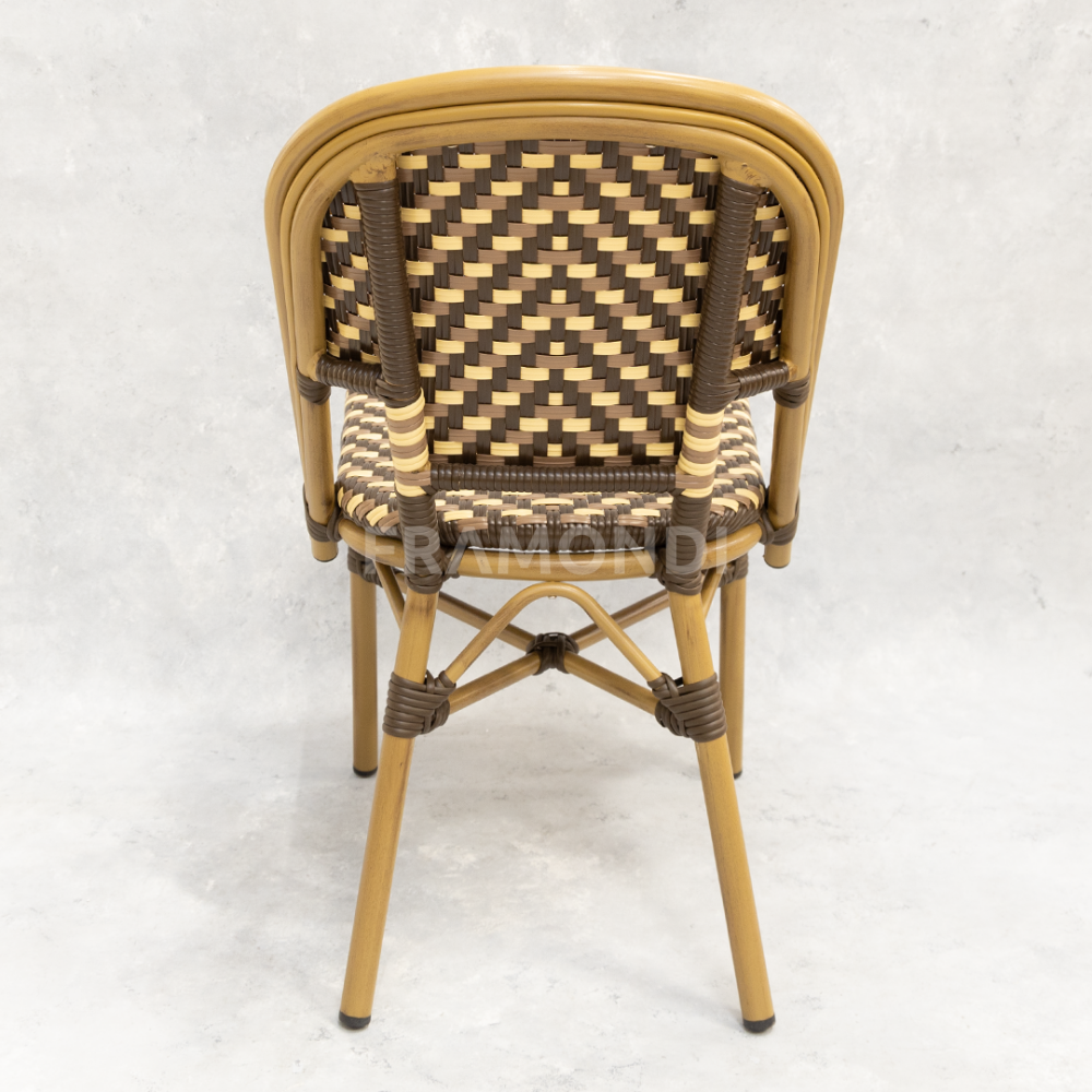 Silla Parisina (S/B) Café Y Crema Sillas