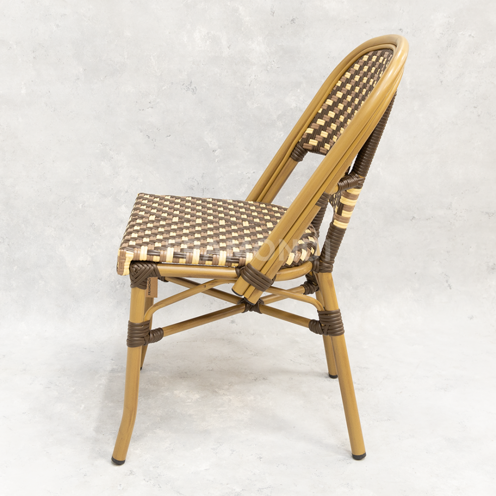 Silla Parisina (S/B) Café Y Crema Sillas