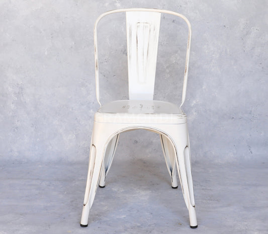 Silla Tolix Blanco Vintage Sillas