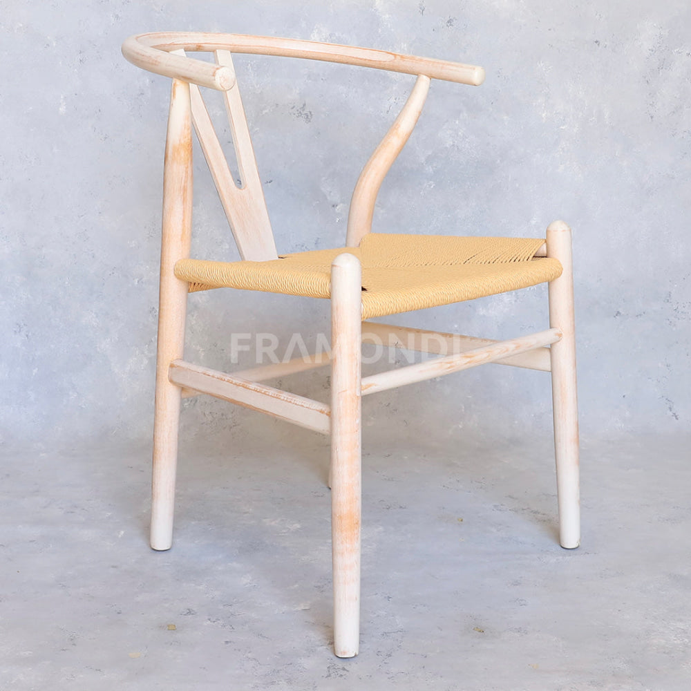 Silla Wishbone Lemon Sillas