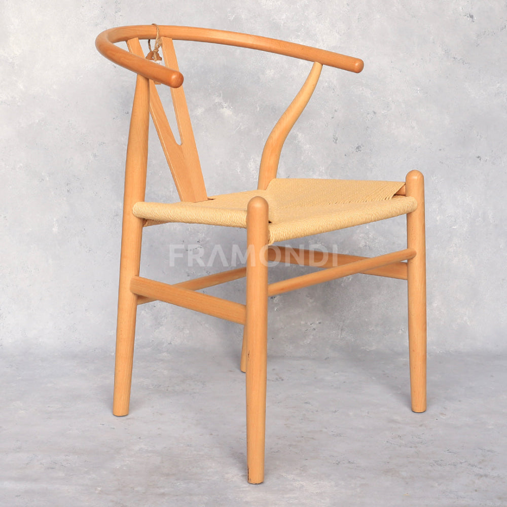 Silla Wishbone Natural Sillas