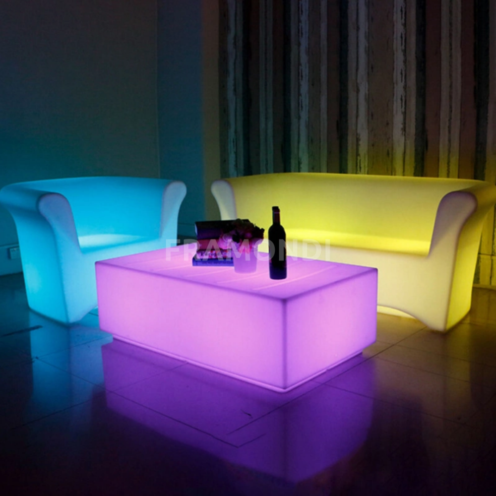 Sofa Daisy Led 92X62X52 Cm Mueble Led