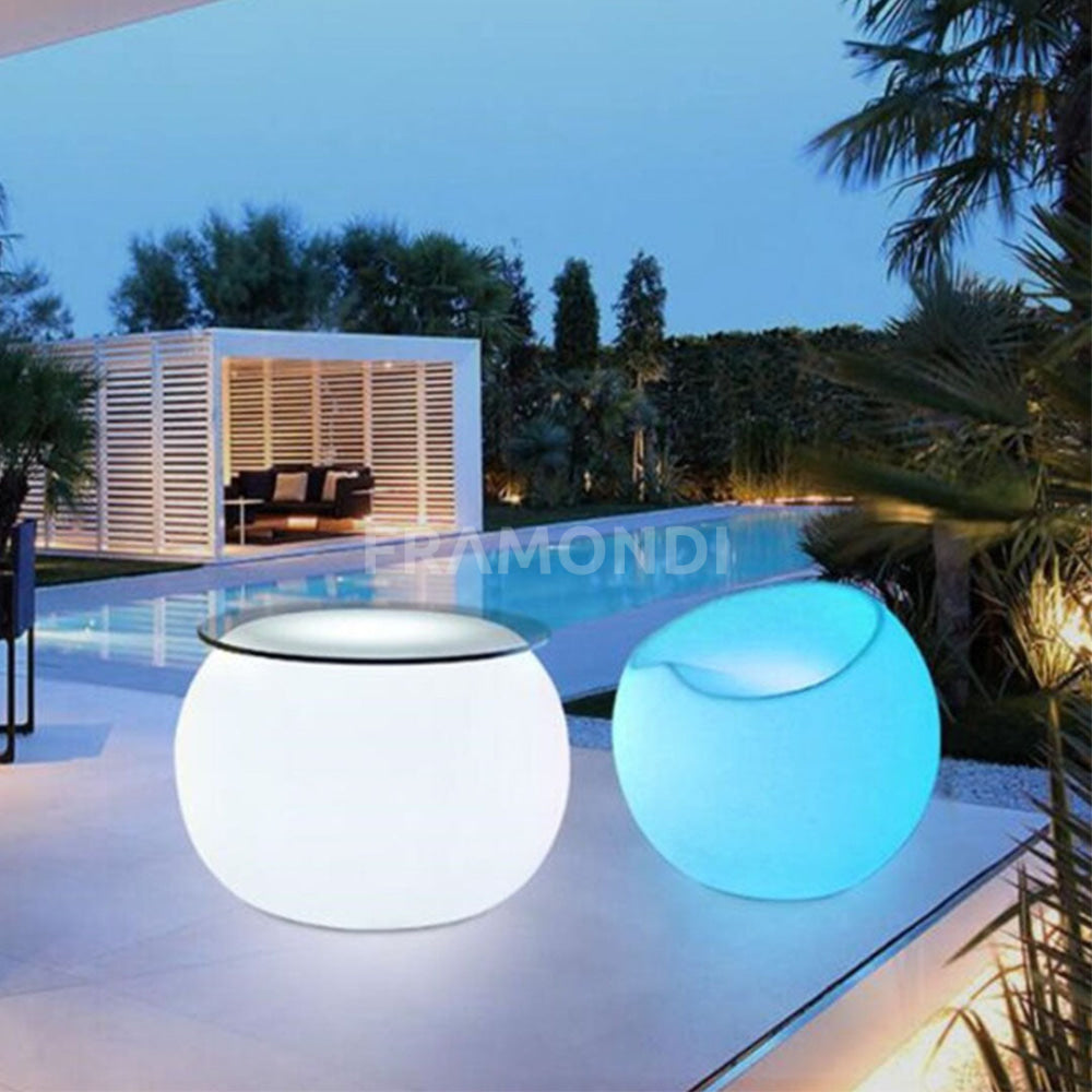 Sofa Led Apple Small 54X48 Cm Mueble Led